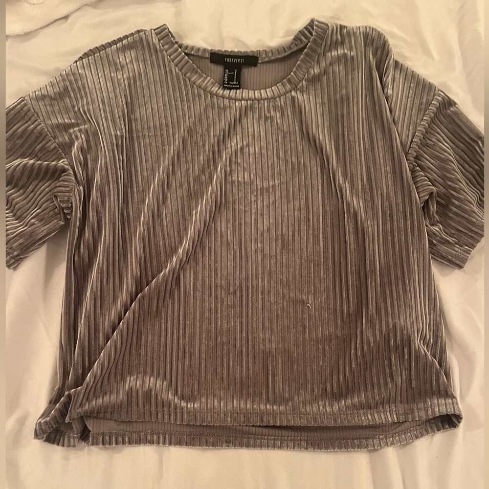 Forever 21 velvet top